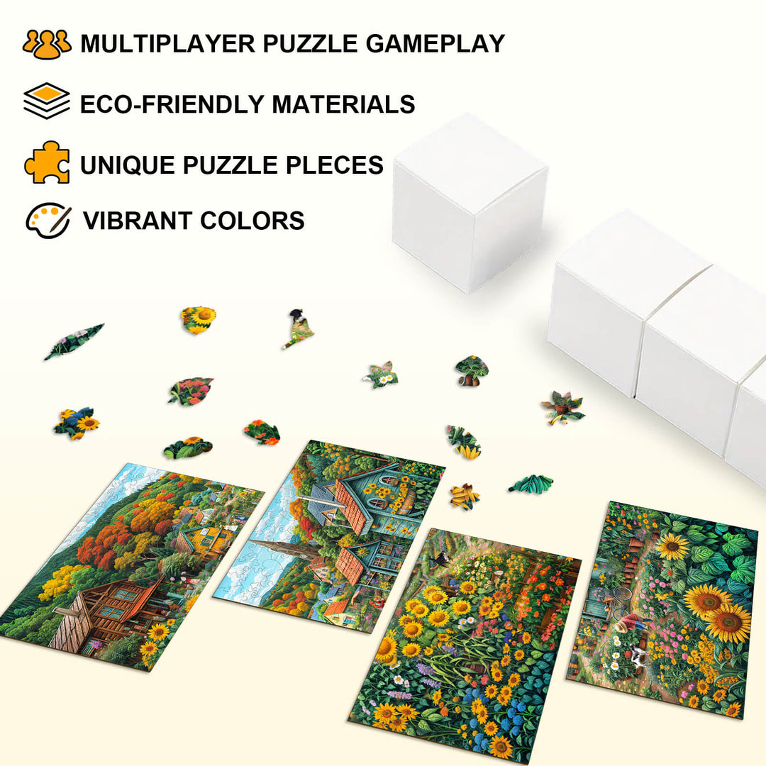 Party Puzzle-Sunny Fields