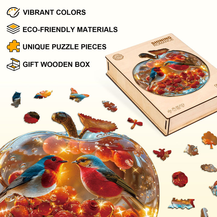 Shining Romance Wooden Jigsaw Puzzle