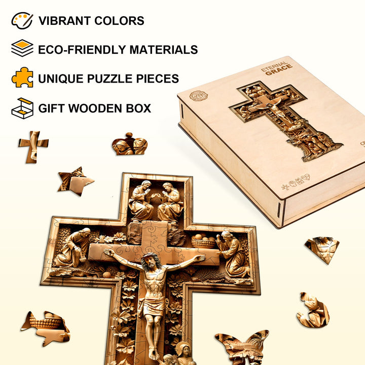 Eternal Grace Wooden Jigsaw Puzzle