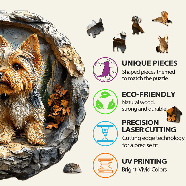 3D Yorkshire Wooden Jigsaw Puzzle - By Woodbests