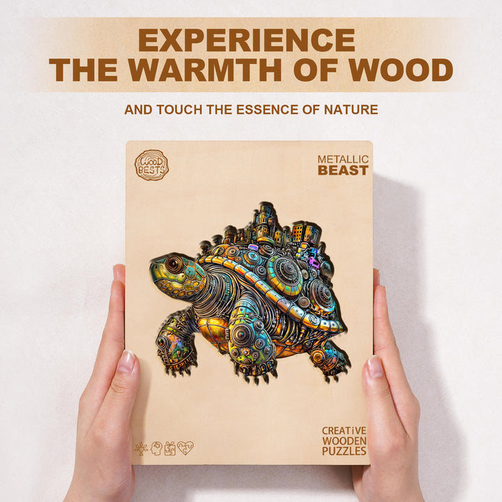 Metallic Beast Wooden Jigsaw Puzzle