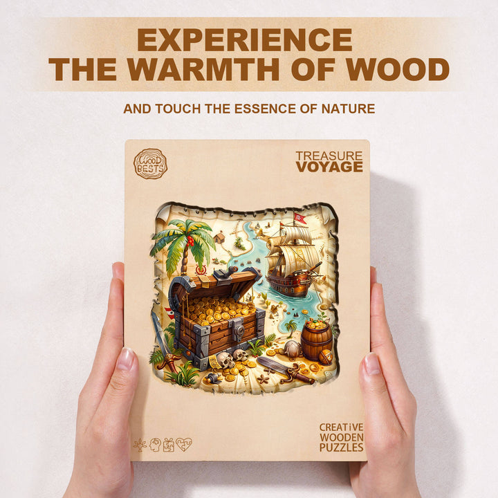 Treasure voyage  Wooden Jigsaw Puzzle