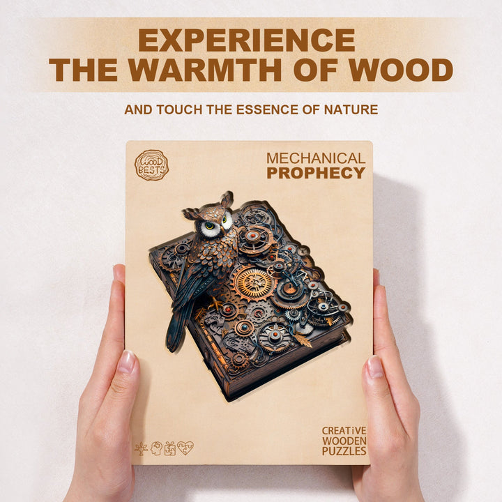 Mechanical Prophecy Wooden Jigsaw Puzzle