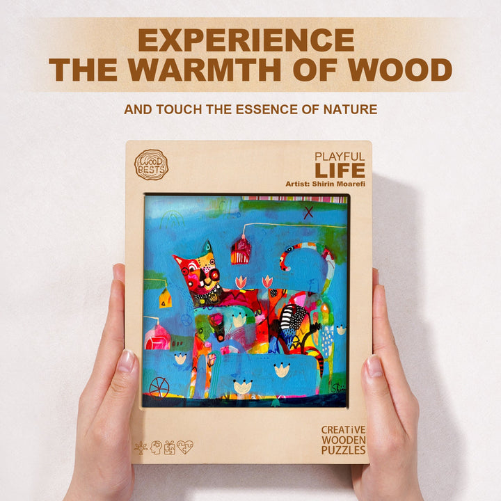 Playful Life - By Artist Shirin Moarefi