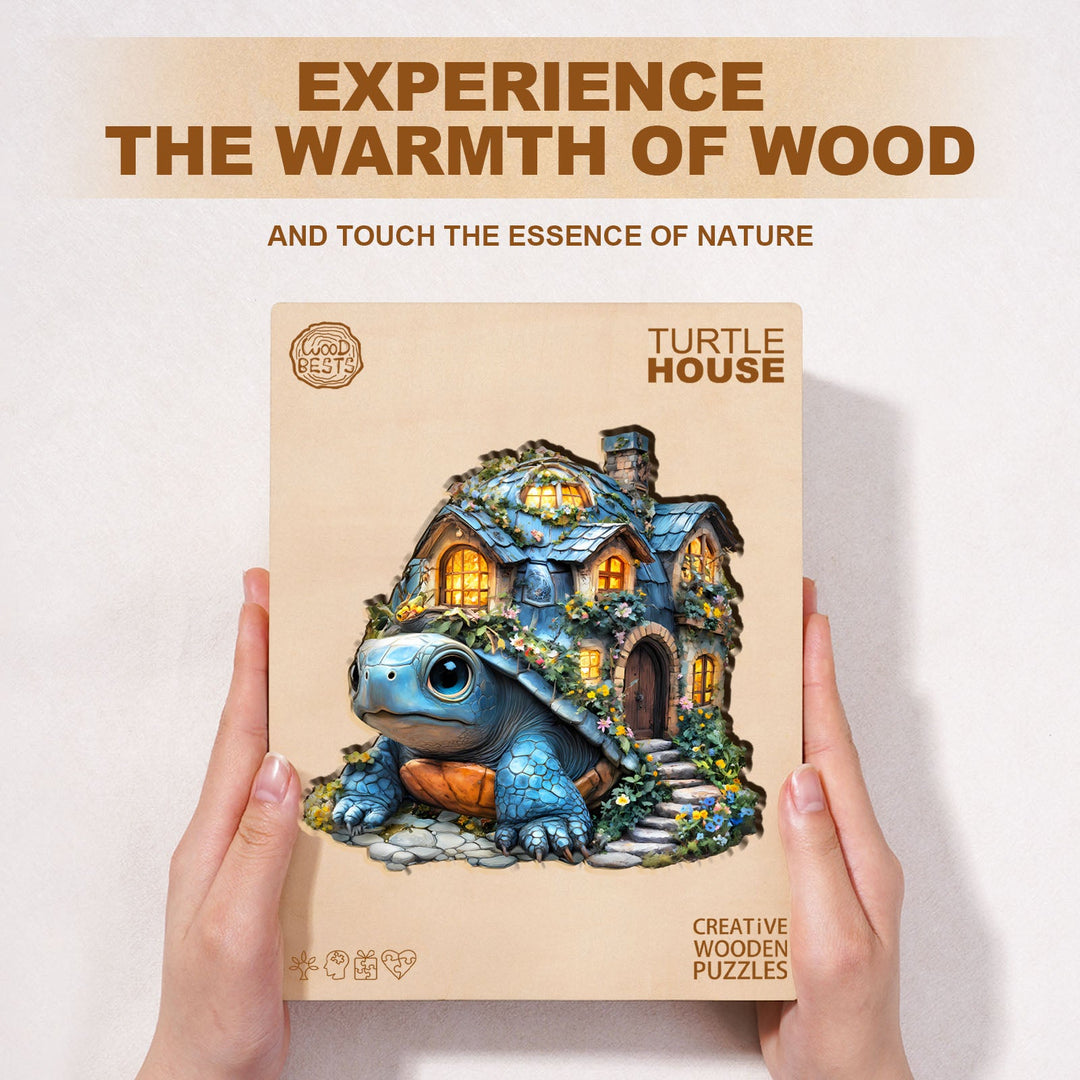 Turtle House Wooden Jigsaw Puzzle