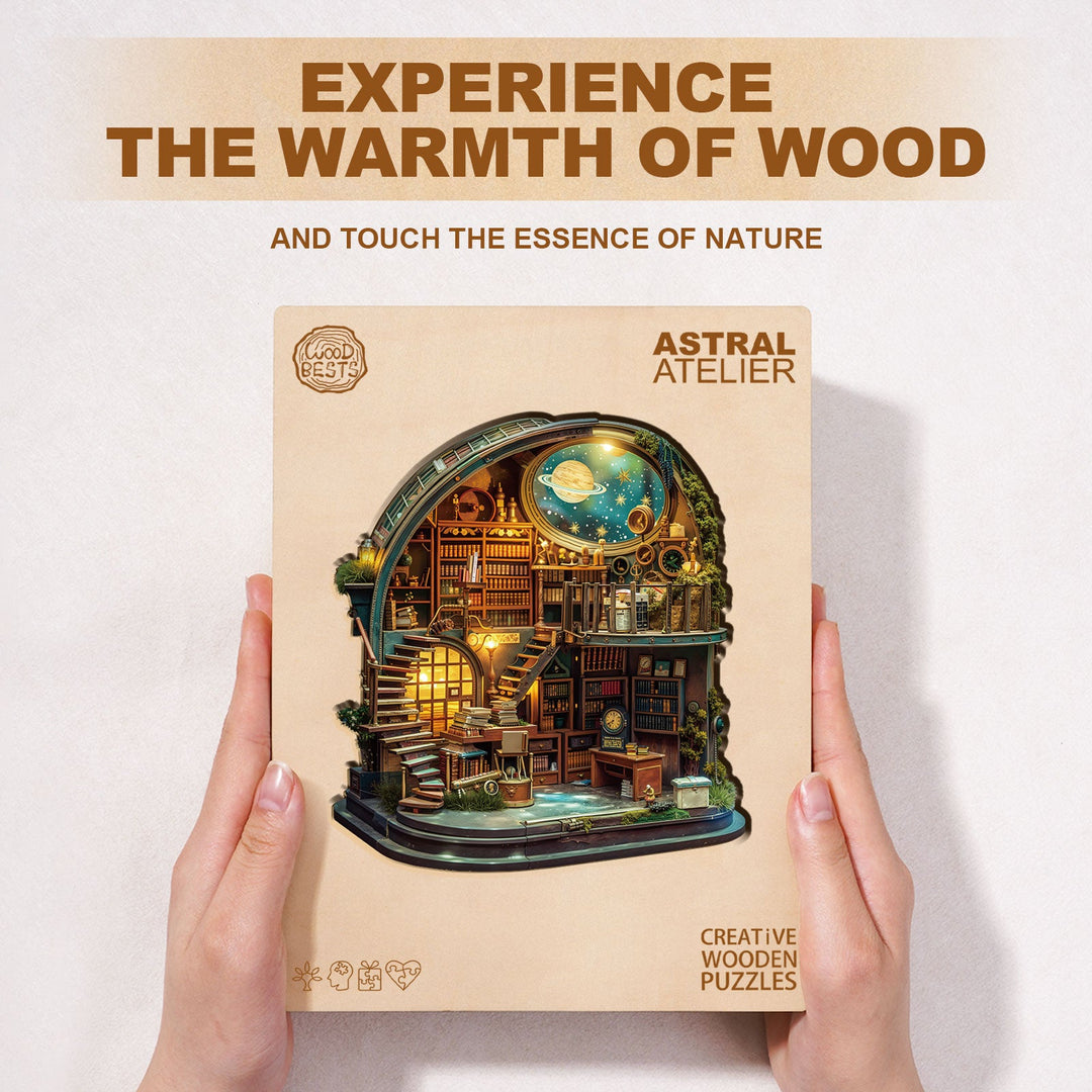 Astral Atelier Wooden Jigsaw Puzzle