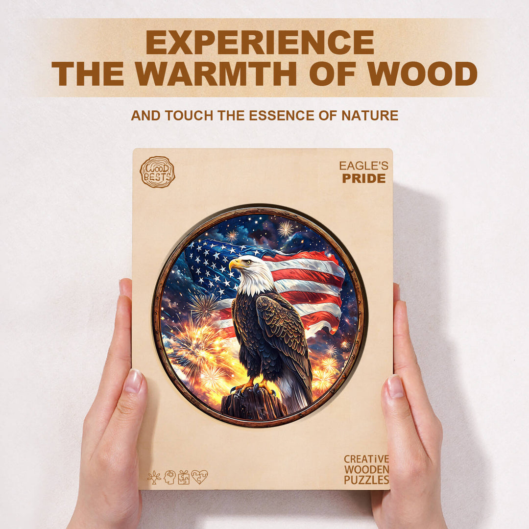 Eagle's Pride Wooden Jigsaw Puzzle