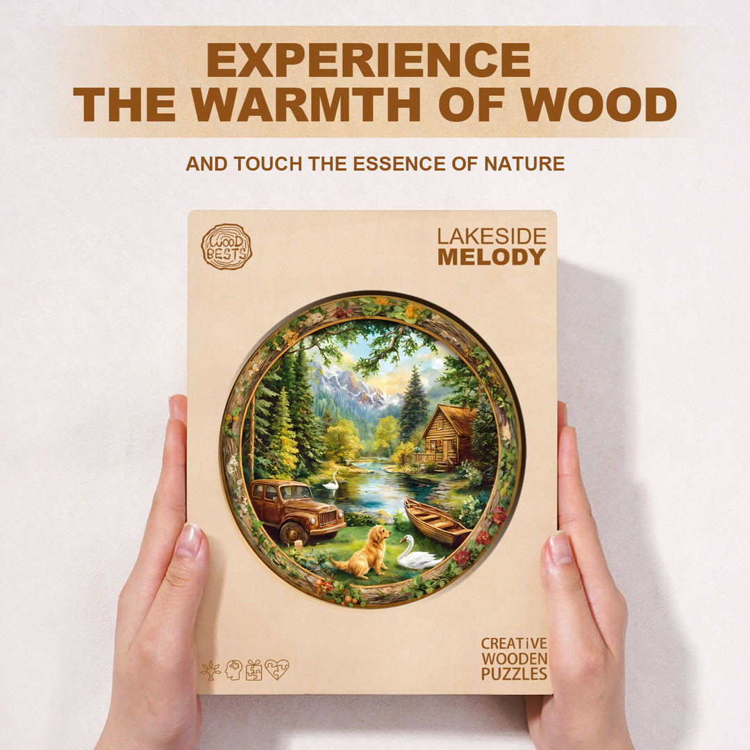 Lakeside Melody Wooden Jigsaw Puzzle