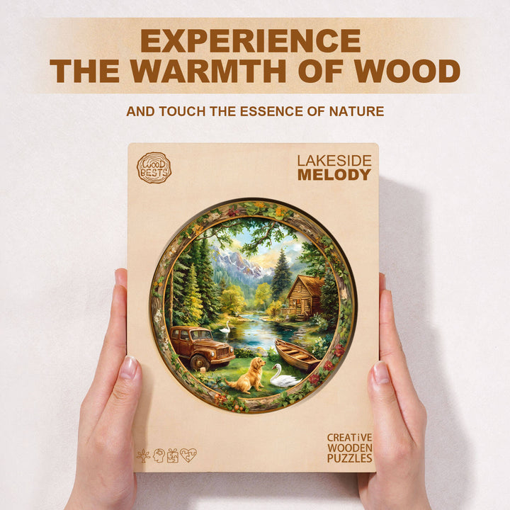 Lakeside Melody Wooden Jigsaw Puzzle