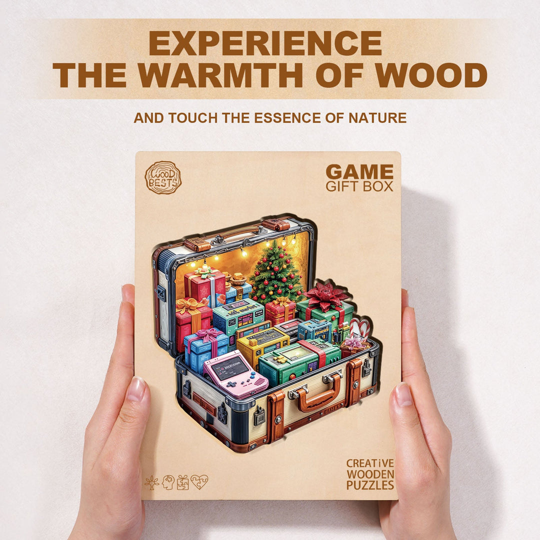 Game Gift Box Wooden Jigsaw Puzzle
