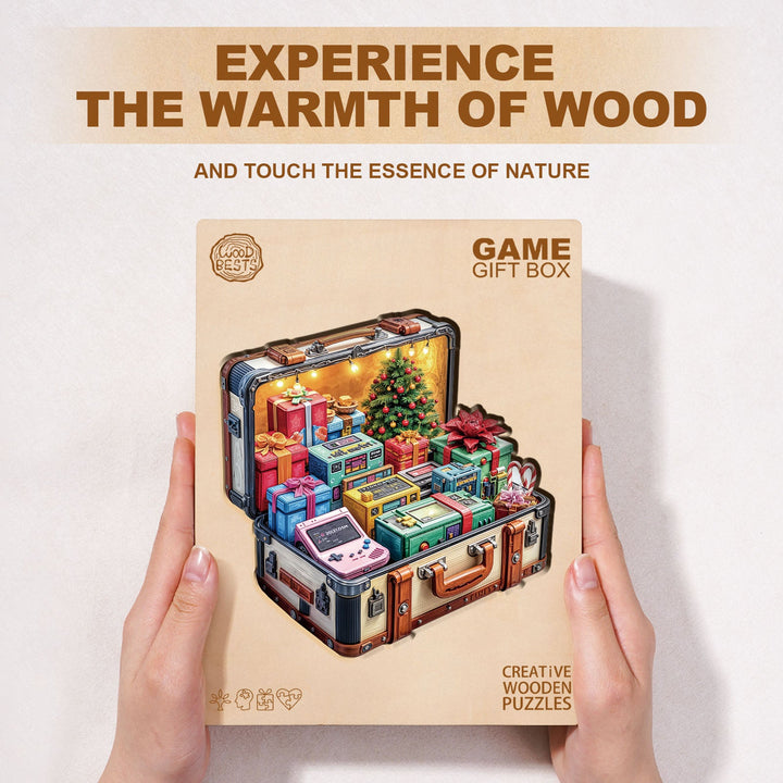 Game Gift Box Wooden Jigsaw Puzzle