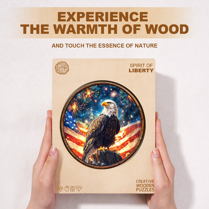 Spirit of Liberty Wooden Jigsaw Puzzle
