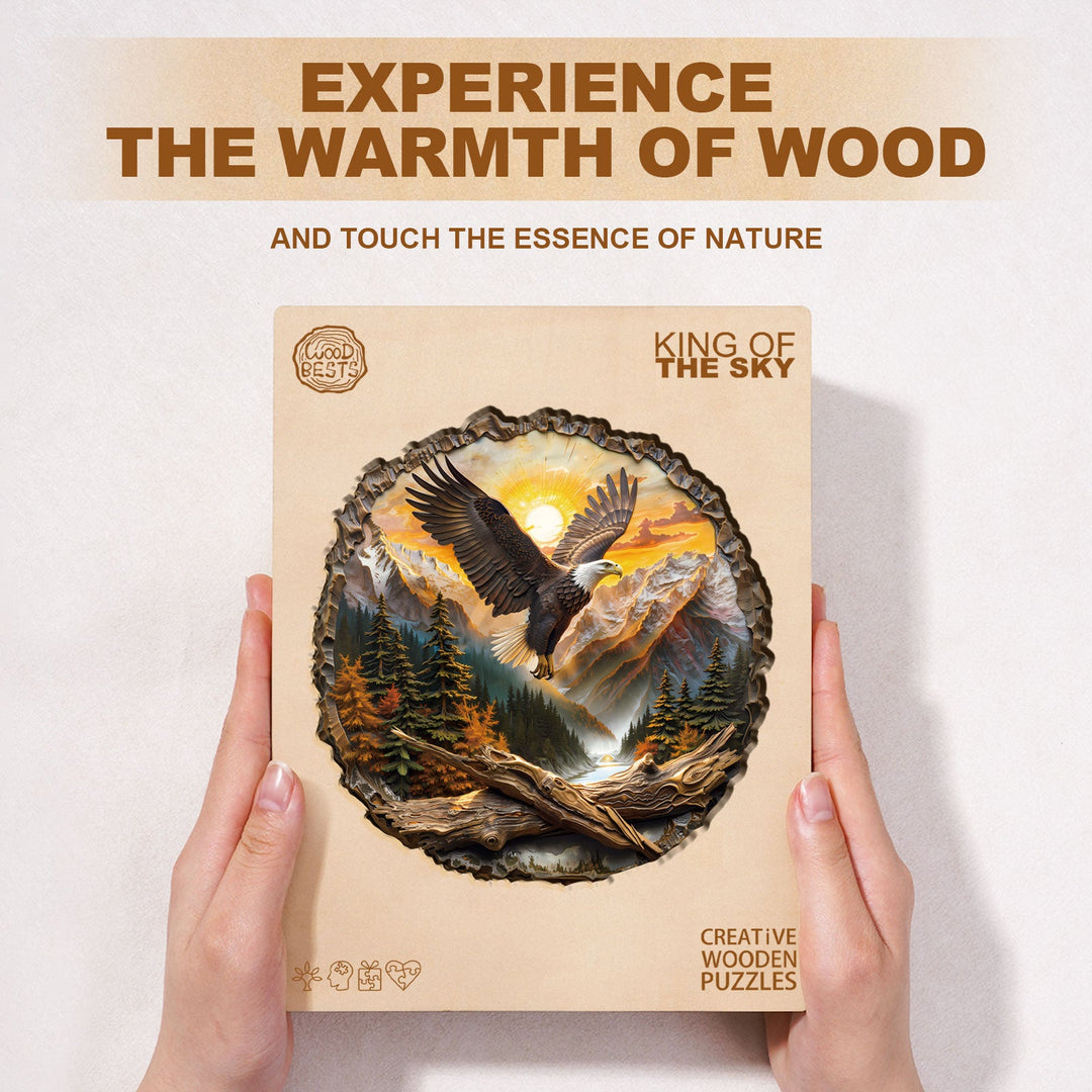 King of the Sky Wooden Jigsaw Puzzle