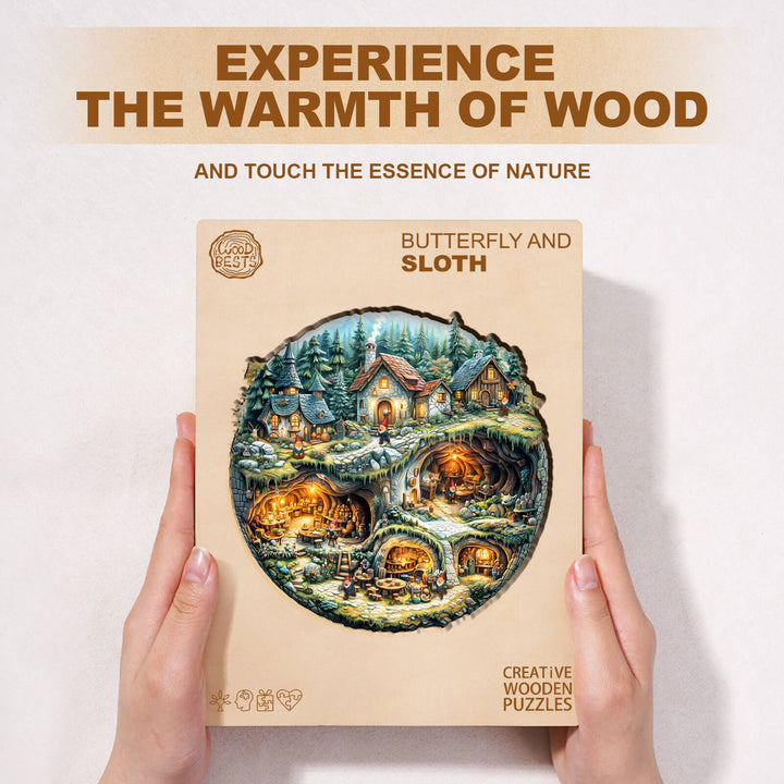 Goblin house Wooden Jigsaw Puzzle