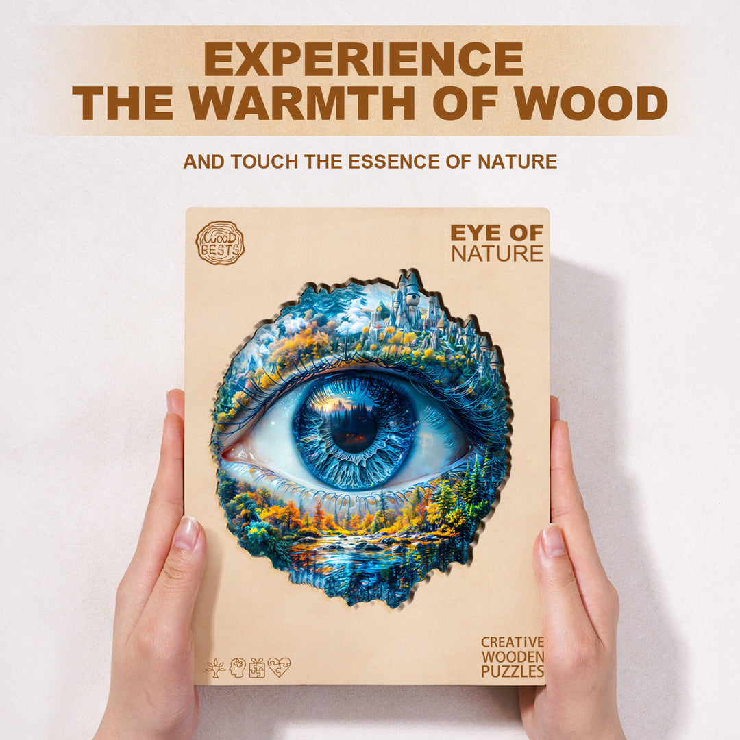 Eye of Nature Wooden Jigsaw Puzzle