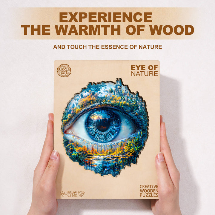 Eye of Nature Wooden Jigsaw Puzzle