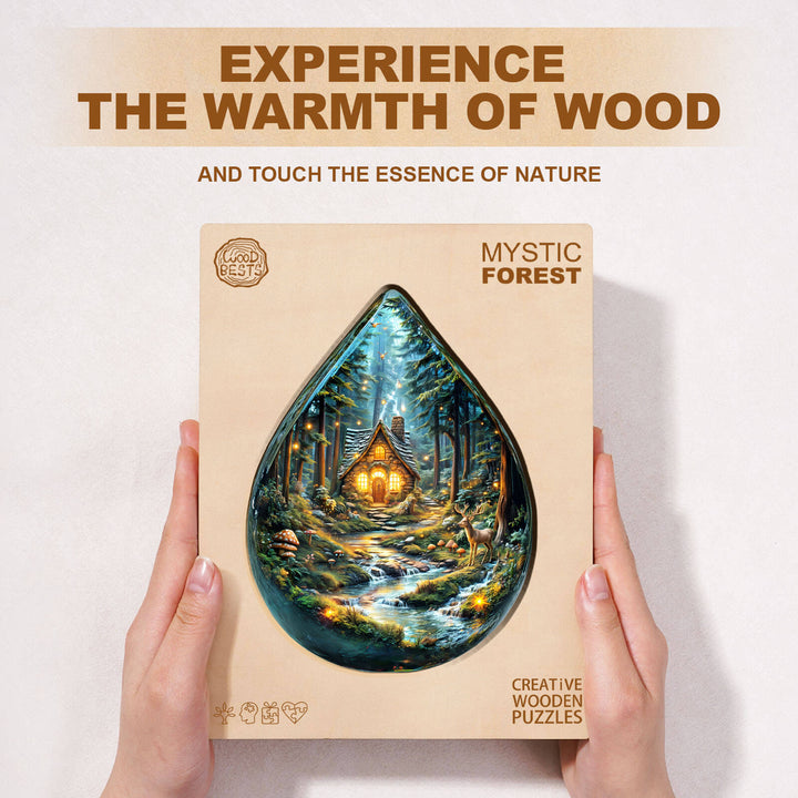 Mystic Forest Wooden Jigsaw Puzzle