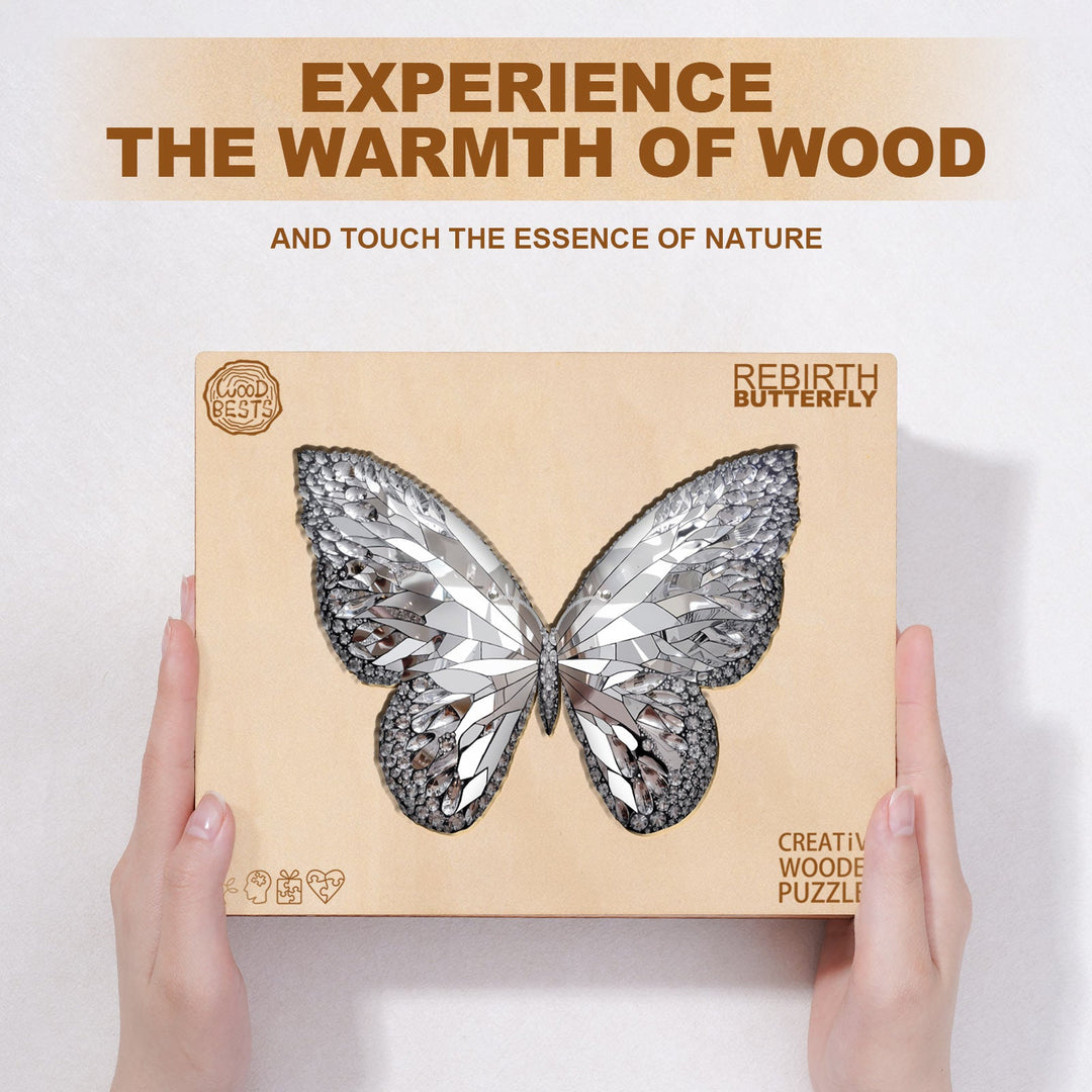 Rebirth Butterfly Wooden Jigsaw Puzzle