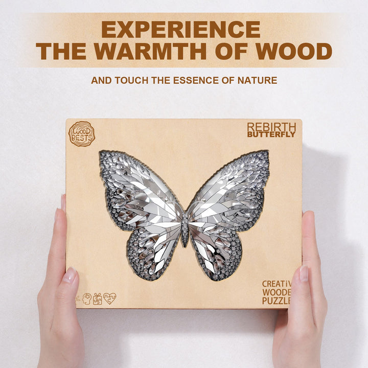 Rebirth Butterfly Wooden Jigsaw Puzzle