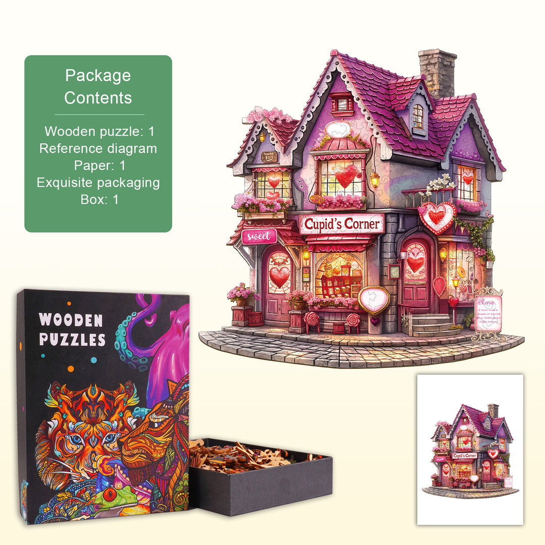 Cupid’s Corner Wooden Jigsaw Puzzle