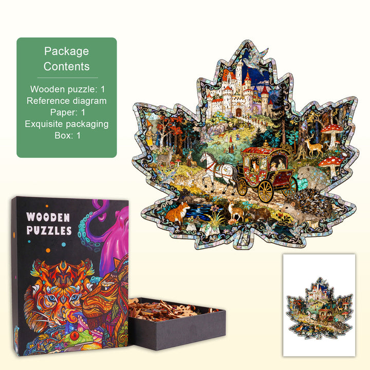Czech Maple Tale Wooden Jigsaw Puzzle