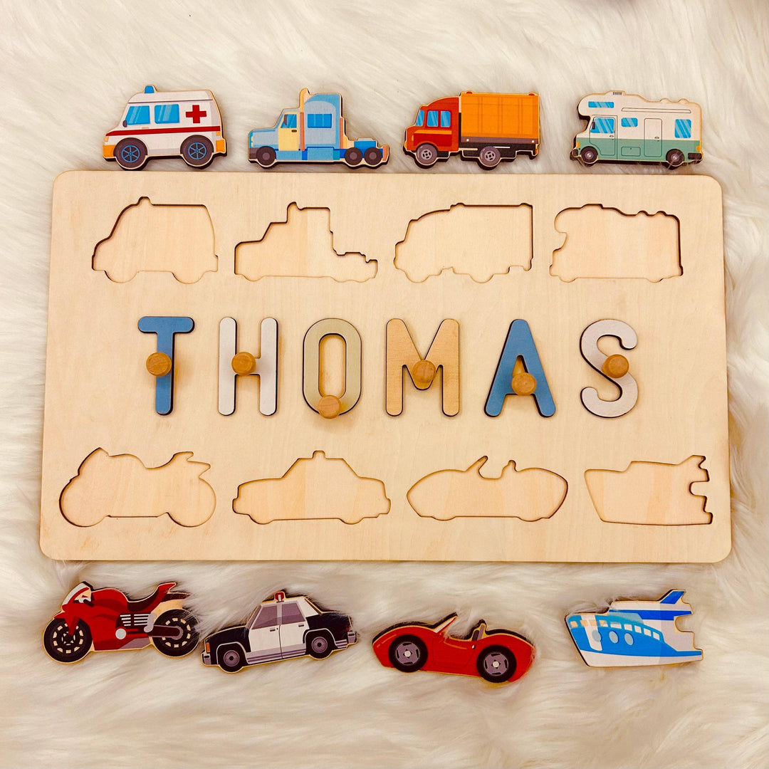 8 Traffic Element Name Puzzle-¡°THOMAS¡±