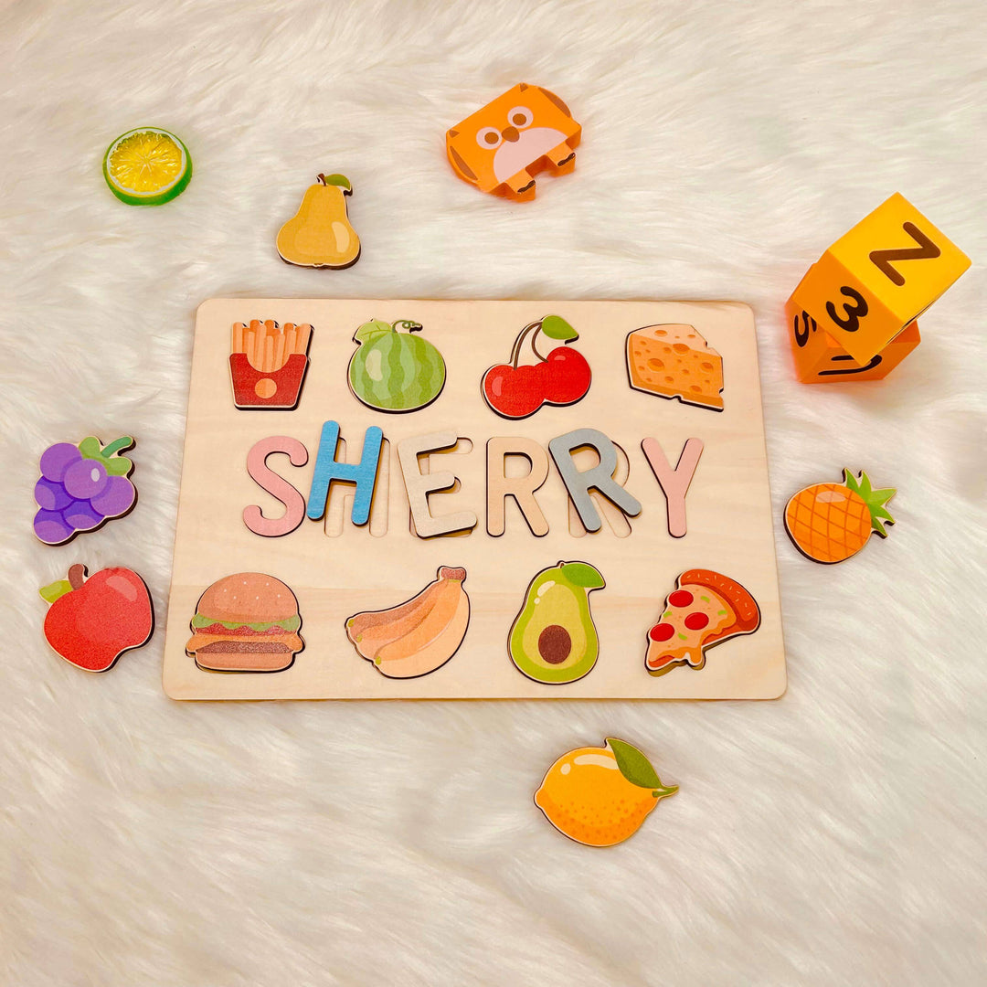 Montessori Toys-Name Puzzle ¡°SHERRY¡±