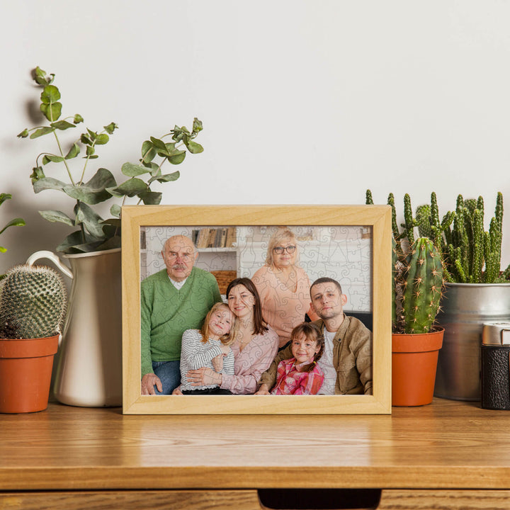 Personalized Photo Wooden Puzzle In Different Shapes and Themes - By Woodbests