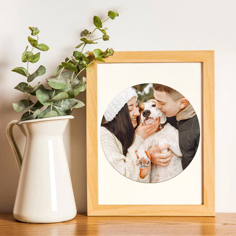 Personalized Photo Wooden Puzzle In Different Shapes and Themes - By Woodbests