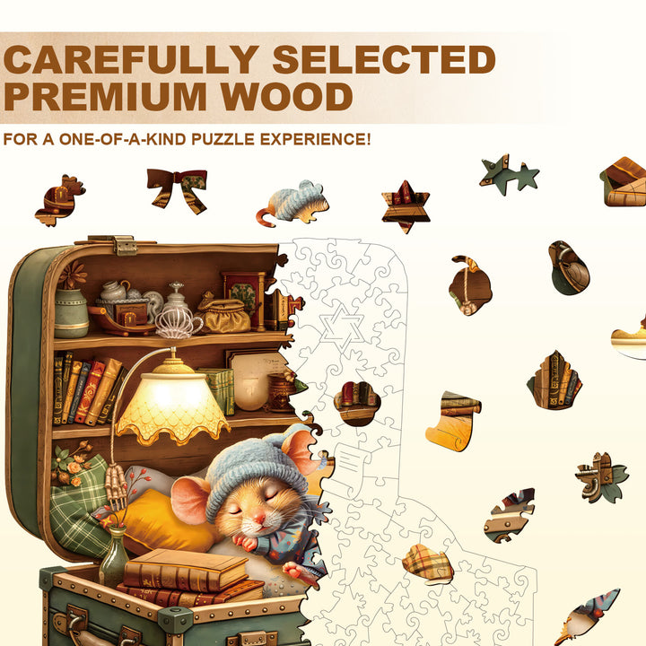 Sleepy Storytime Wooden Jigsaw Puzzle