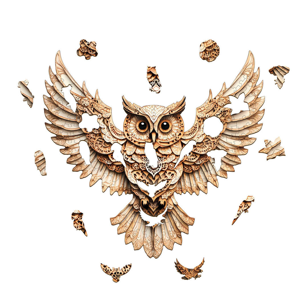Wings of Wisdom Wooden Jigsaw Puzzle