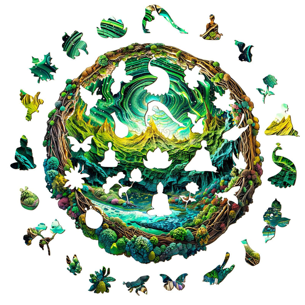 3D Aurora-2 Wooden Jigsaw Puzzle - By Woodbests