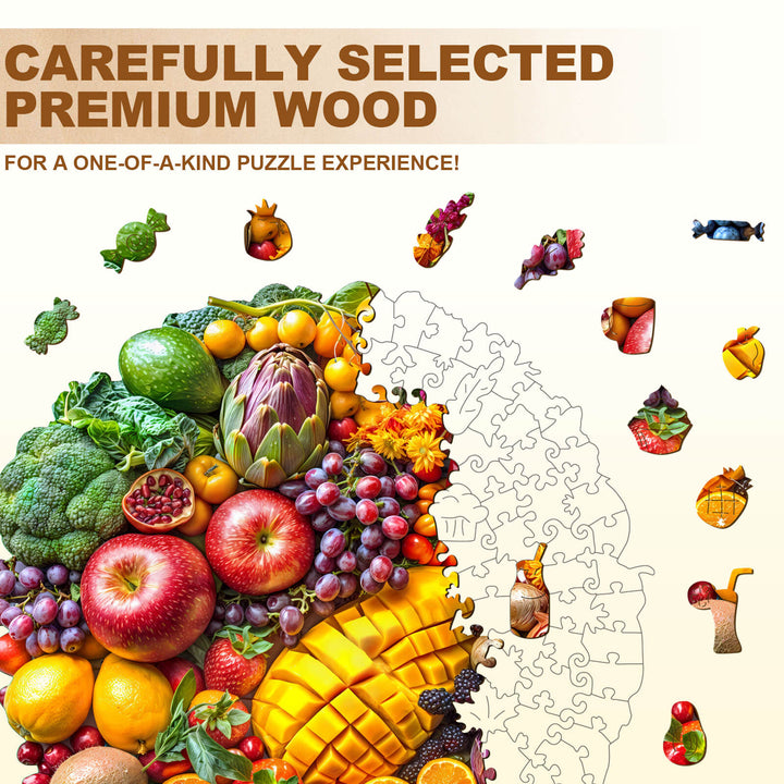Nature Bounty Wooden Jigsaw Puzzle