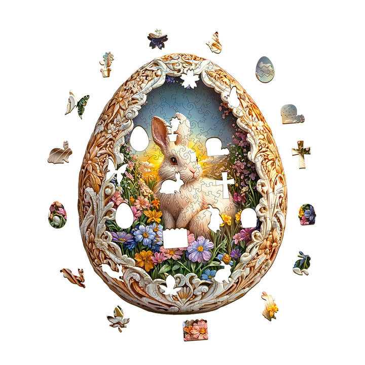 Wonderland Easter-5 Wooden Jigsaw Puzzle