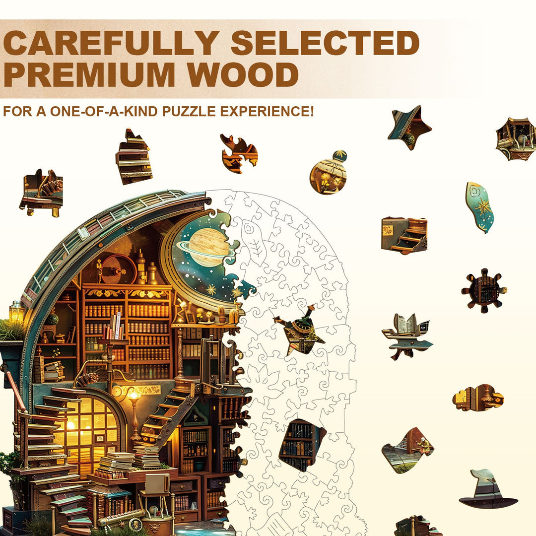Astral Atelier Wooden Jigsaw Puzzle
