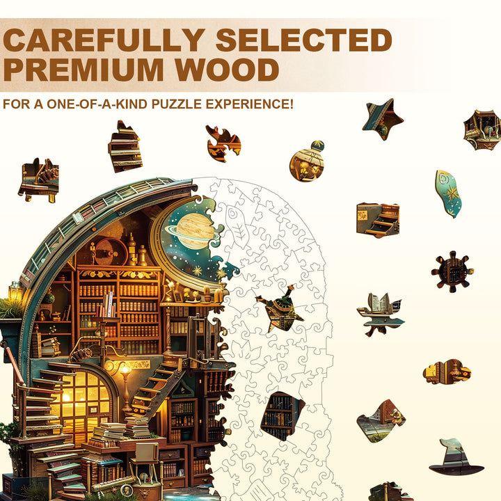 Astral Atelier Wooden Jigsaw Puzzle