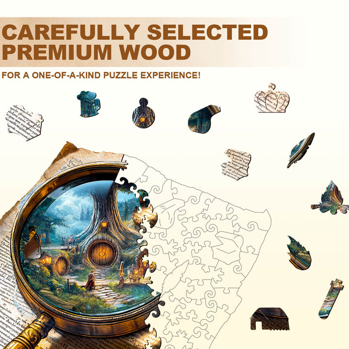 Truth Lens Wooden Jigsaw Puzzle