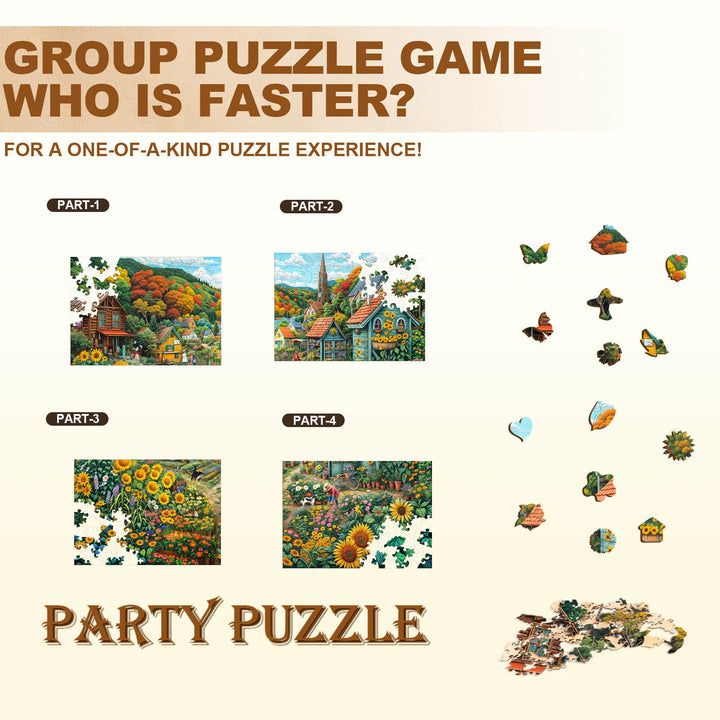 Party Puzzle-Sunny Fields