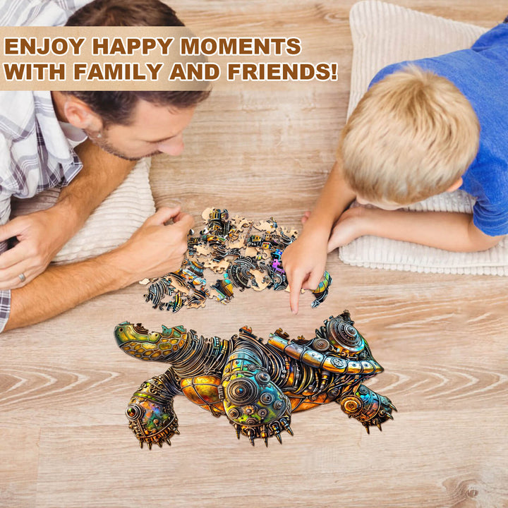 Metallic Beast Wooden Jigsaw Puzzle