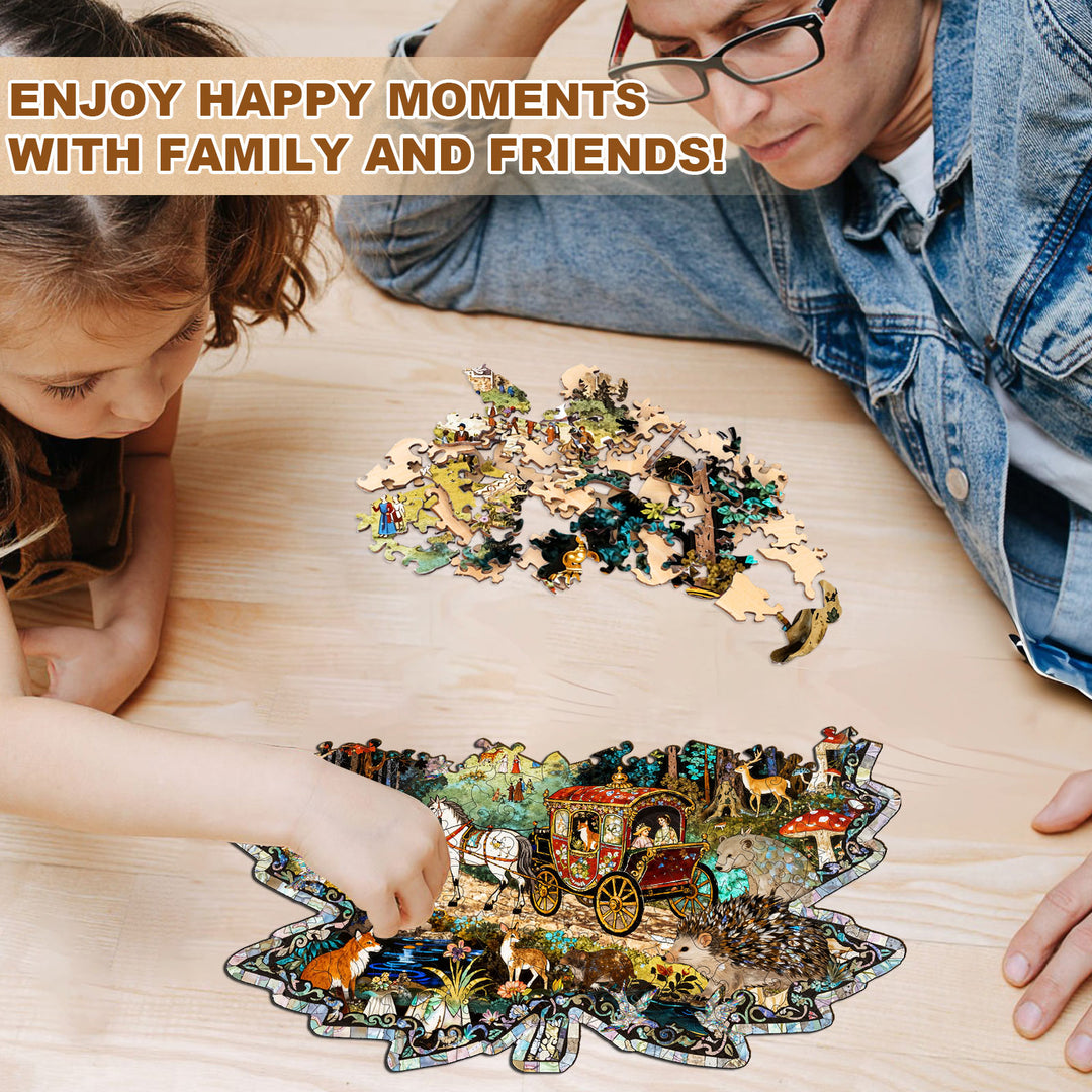 Czech Maple Tale Wooden Jigsaw Puzzle