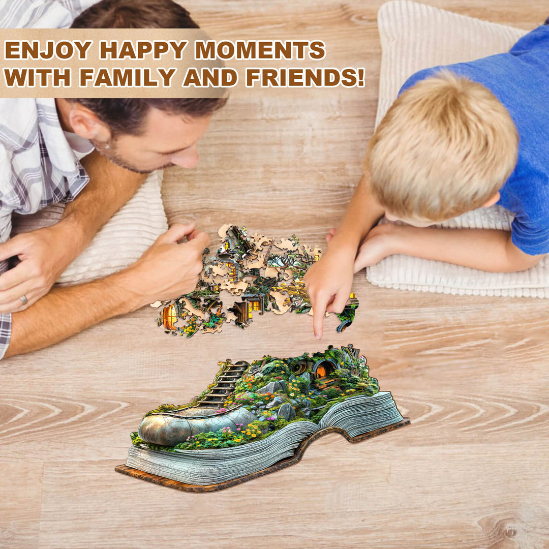 Treehouse Dream Wooden Jigsaw Puzzle