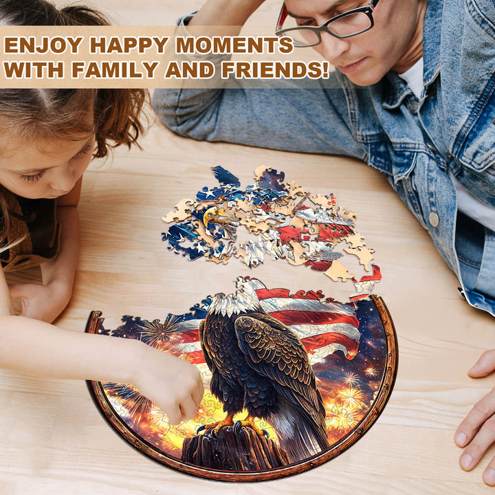 Eagle's Pride Wooden Jigsaw Puzzle