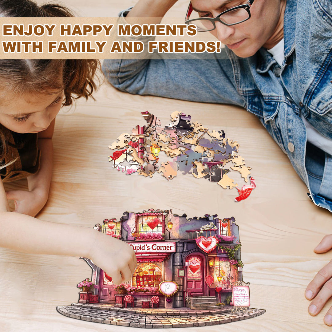Cupid’s Corner Wooden Jigsaw Puzzle
