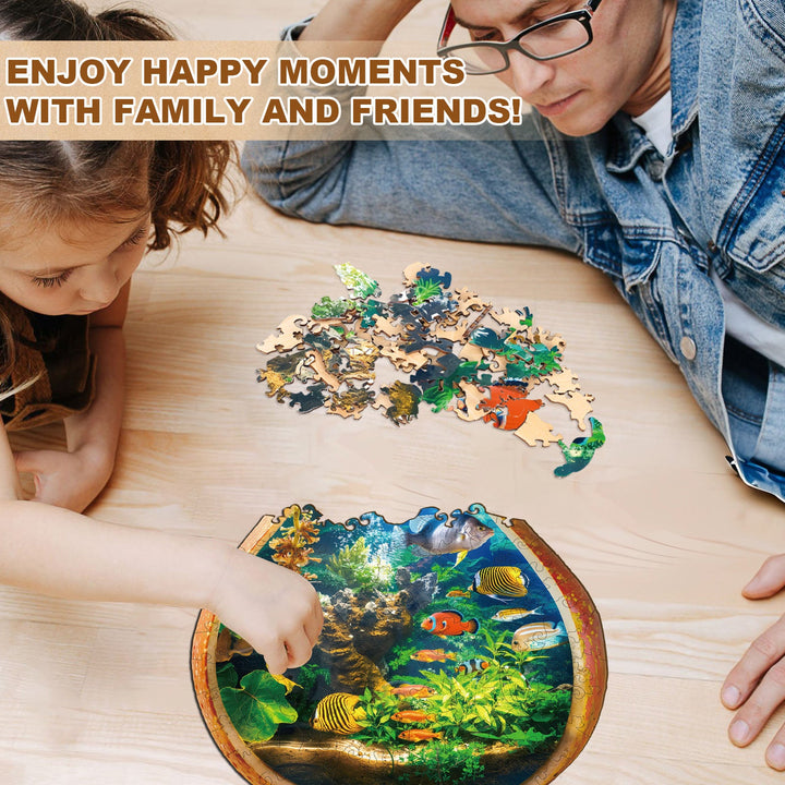 Ocean Inside Wooden Jigsaw Puzzle