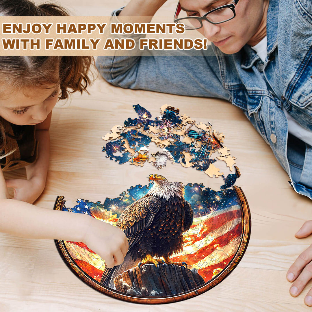 Spirit of Liberty Wooden Jigsaw Puzzle