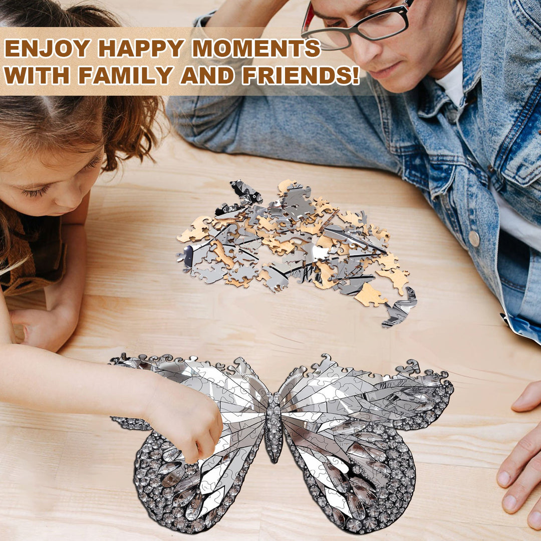 Rebirth Butterfly Wooden Jigsaw Puzzle