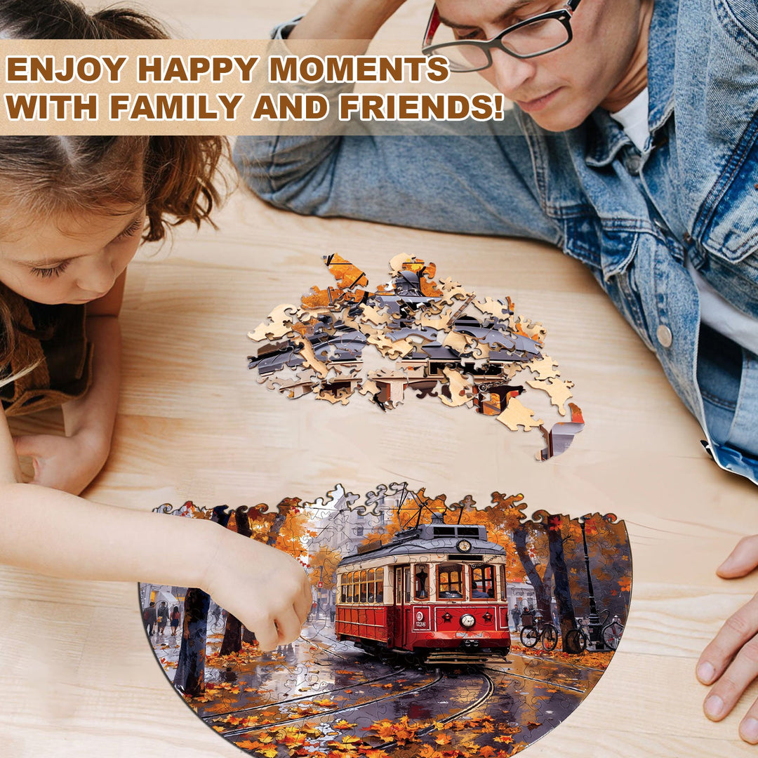 Golden Journey Wooden Jigsaw Puzzle