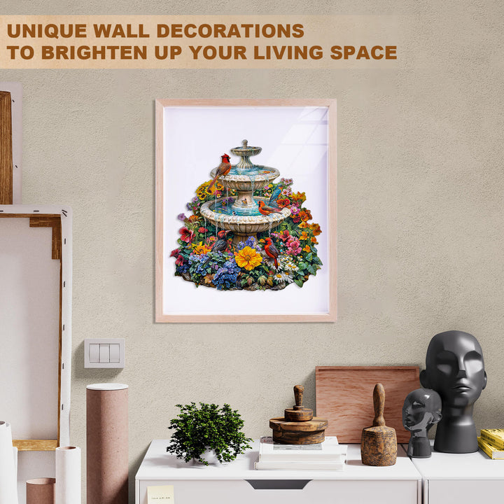 Garden Melody Wooden Jigsaw Puzzle