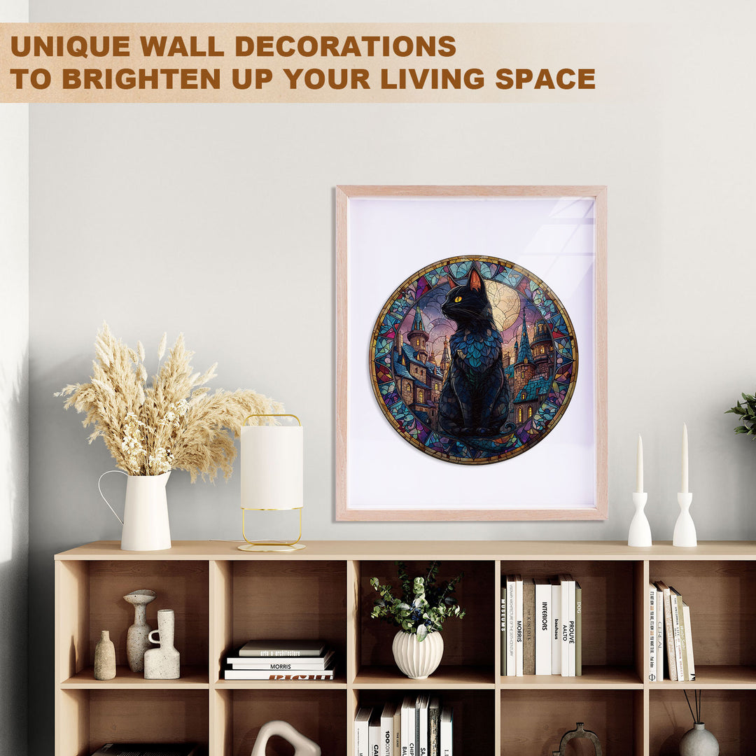 Castle Moon Wooden Jigsaw Puzzle
