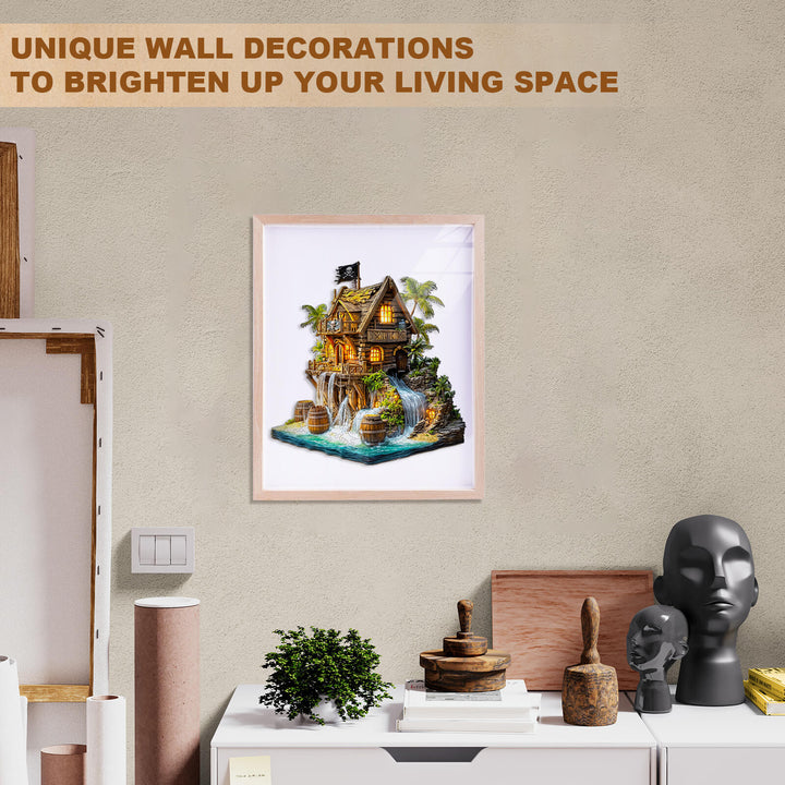 Pirate cabin-2 Wooden Jigsaw Puzzle